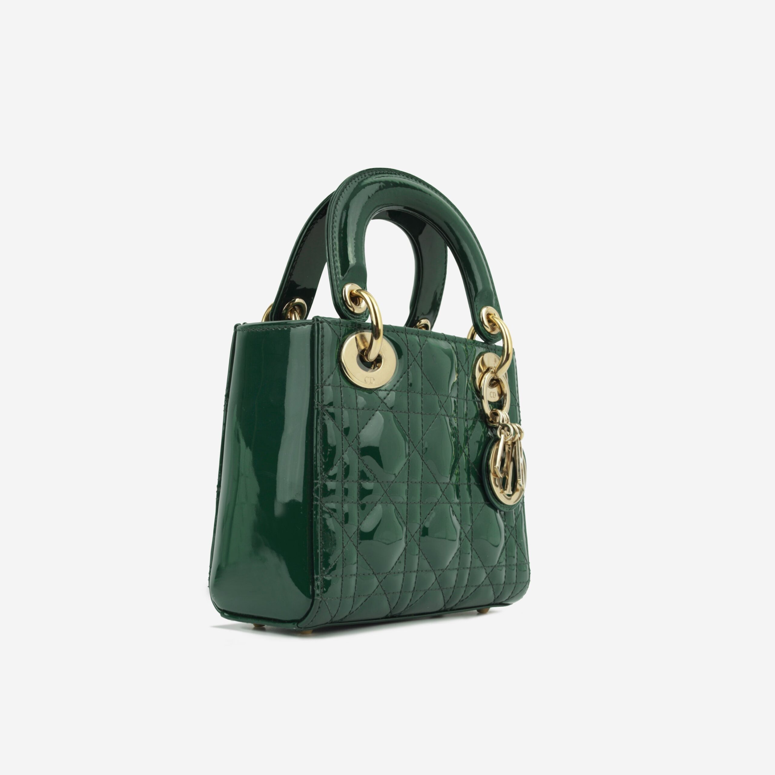 Mini Lady Dior – Hunter Green