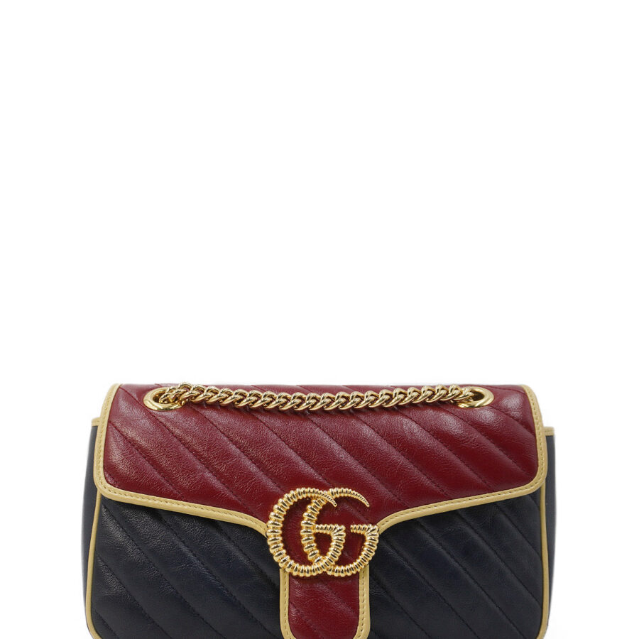 Small GG Marmont Matelassé Torchon Shoulder Bag Multicolor | Studio Nafay